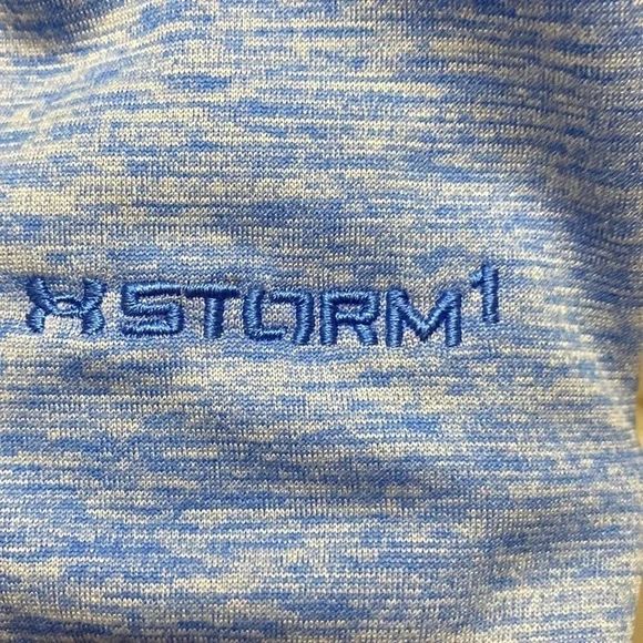 Under Armour storm woman’s medium blue pullover hooded sweatshirt hoodie - Picture 4 of 8